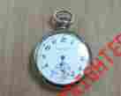 10-k1824 Private Label Illinois Myers Pocket Watch With Silverode Case 15-j