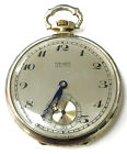 1045704 Gruen Veri Thin Vintage Wind Up Open Face Pocket Watch