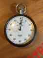 105025 7 Keeper Vintage Heuer Swiss Stopwatch Jewel 7700 Time
