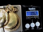 106.2 Case Pocket Watch Elgin Grams 10k 12k Gold Filled Scrap For Recovery