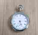 11-jewes Illinois 1879 Antique Key Wound Pocket Watch With Case 1-f3013