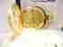1265-6 Colibri Goldtone Gold Face Pocket Watch Swiss Parts Date New