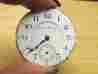13-b1044 Hampden 17 Jewel Pocket Watch Movement And Dial