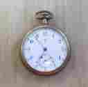 13-f3306 Ingersoll Trenton Antique Pocket Watch With Gold Filled Case