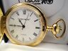 1354-5 Verichron Colibri Goldtone White Face Pocket Watch New Clearance
