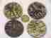 16-18s Unbranded 4 Vintage Pocket Watch Movements Parts Repair Steampunk Q-544