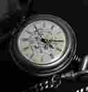 1694-5 Colibri Japan Movement Silvertone Silver And Off-white Face With Floral Design