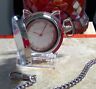 1737-9 Colibri Silvertone Stainless Steel Face Pocket Watch New Reduced