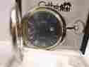 1755-7 Colibri Twotone Blue Face Pocket Watch W Date New