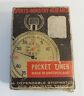 17761 Camero Vintage Stop Watch Jewels Swiss Made In Old Works