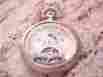 1890s Swiss Antique Cir Windsor Exhibition 8 Day Fancy Dial Pocket Watch