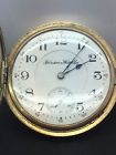 1915 . Jewels Antique Pocket Still Watch Hampden Prices Vintage 17 Running
