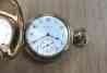 2-a3035 Case Gold Elgin 1917 Watch Double Pocket Roller Filled 25 17year