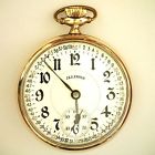 C1922-23 21 Goldfill Pocket Watch Illinois Special Jewels Railroad Bunn
