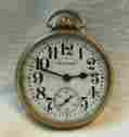 2461044 Hamilton Antique 974 16s Pocket Watch 17 Jewels W 10k Gold Filled Case