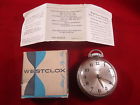 40004vtg 60 Luminous Mint Working Ben Westclox Dial Pocket Watch