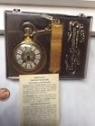 42841-rev Westclox Vintage Country Gentleman Pocket Watch Works Free Shipping
