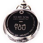 43219-13576 Abundio Store Pocket Watch Engraved To My Son 782752792630