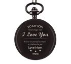43230-97757 Mitb Pocket Watch To My Son From Mom 711531059190