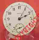 45mm Jewels Open Face Trenton New Jersey Model 1 Vintage Running Pocket Watch Movement