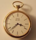 497-r Gruen Swiss Reuge Musical Pocket Watch Plays Dixie Land Works Excellent