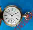 5-minute Repeater Waltham Pocket Watch 14k Gold Hunter Case Serviced