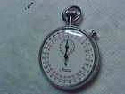 50.5mm Minerva 7j Swiss Made Pocket Stop Watch In Size Works