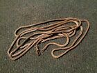 53 Fob Jewelry Brass " Gold Watch Long Antique Vintage Chain