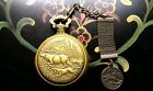 54-mm Westclox Vintage U.s.a Running Pocket Watch Elk Hunting Scene No Crown