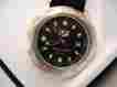 5947-9 Colibri Cx Gear Black Face Clip Watch W Date New Pocket Scratch As-is
