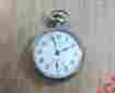 6-g2150 Ingersoll Midget Vintage Dollar Pocket Watch As Is 39mm