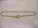 6111-4 Colibri Fancy Goldtone 12 Inch Link Pocket Watch Chain New