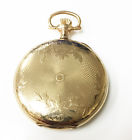 6173341 Elgin Gold Filled Wind Up Hunter Case Vintage Pocket Watch