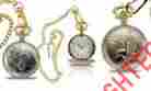 62624828 Rousseau Skeleton Pocket Watch White Dial Black Hands 881314260881