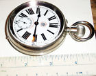 1880s 62640 Gilt Manhattan Watch Movement Size Stop Early Co Non Sweep Pocket Not Running