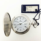 630.955.26 Hunter Marcel Jean Pocket Watch Swiss Case Date Rhodie
