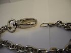 6487-9 Colibri Silvertone Heavy Link Pocket Watch Chain