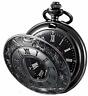 652252658937 Mjscphbjk Black Pocket Watch Roman Pattern Steampunk Retro