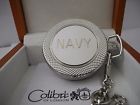 6566-9 Colibri Navy Stainless Steel Face Pocket Watch New Reduced