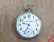 7-k1722 Hampden Wm Mckinley Antique Pocket Watch With Gold Filled Case 17-j
