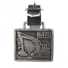 1669 708 -- Black Market Antiques Vintge Massey Ferguson Mf Antiqued Pewter Excavator