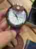 73000 Wenger Standard Issue Pocket Swiss Army Made Watch Alarm Leather Rare Mint