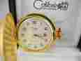 765-6 Colibri Goldtone White Face Pocket Watch W Date New