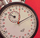 7701 Heuer Rare Vintage Split Stopwatch Rattrapante Caliber With Box Min