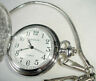 799019340015 Hanslin Silver Tone Pocket Watch With Waistband Snake