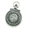 3865-s 811233018508 Paris Mechanical Pocket Watch Antique Chrome