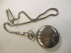 9-9-06 Geneva Pocket Watch Silver Tone