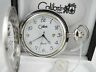628-9 912 -628-9 Colibri Silvertone Pocket Watch Swiss Made New Shield Clearance