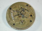 91j 18 Movement Wind Size Frosted Damaskeening. Checkerboard Illinois Key