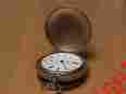 990627 Vintage Republic U.s.a Pocket Watch Art Deco Design Not Working